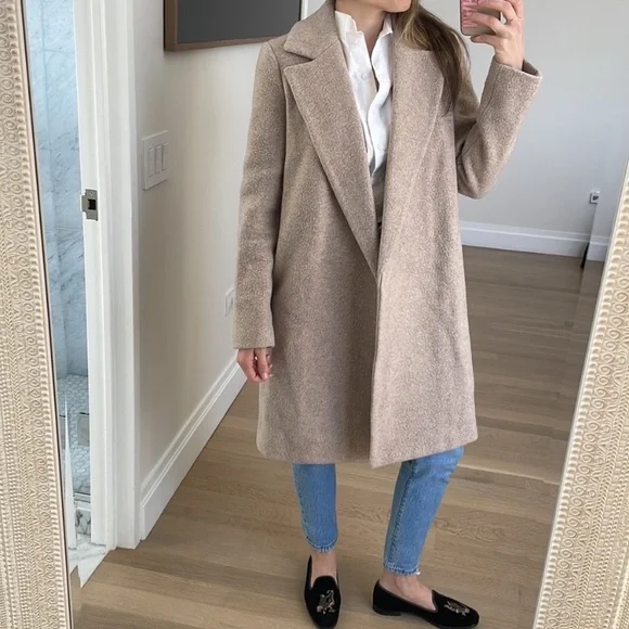 THEORY Clairene Hawthorne Wool Cashmere Coat